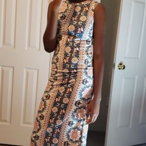 Elephant Design Dress